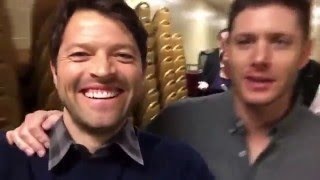 Misha Collins and Jensen Ackles check in from Nashville for You Are Not Alone