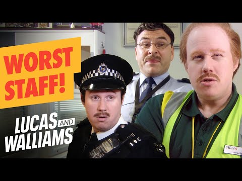 The Worst Airport Staff in the World?! | Come Fly With Me | Lucas and Walliams