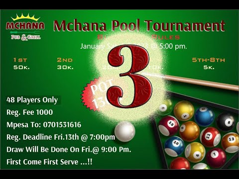 PART 3: THE MCHANA TOURNAMENT - 14th JAN 2023