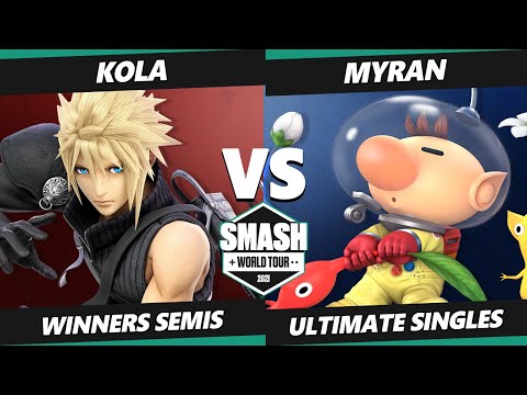 SWT NA East RF Winners Semis - Myran (Olimar) Vs. Kola (Cloud, Chrom) Smash Ultimate Tournament