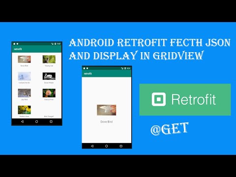 Android Using Retrofit to Fetch Json From URL and Displaying it in a GridView (NEW)