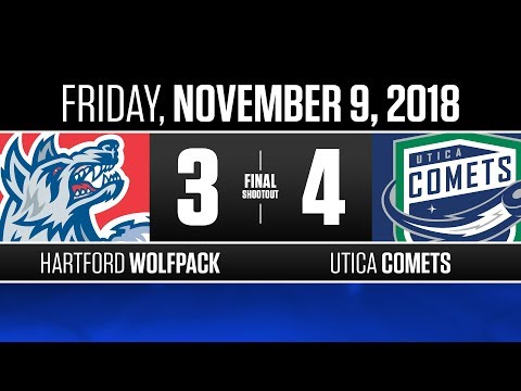 Wolf Pack vs. Comets | Nov. 9, 2018