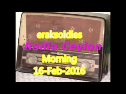 Radio Ceylon 16-02-2016~Tuesday Morning~01 Film Sangeet