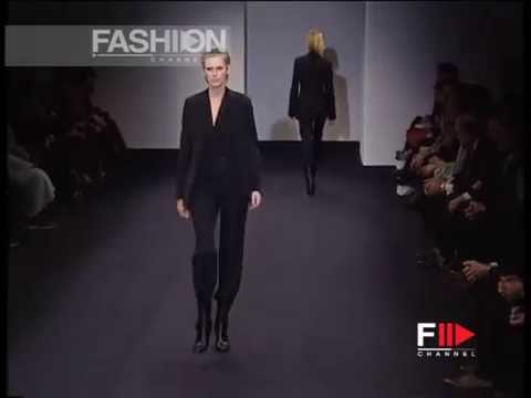 "jil Sander" Autumn Winter 2001 2002 Milano 3 of 4 pret a porter by FashionChannel.mov