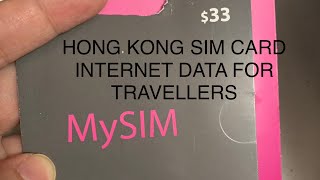 TUTORIAL on How to REGISTER HONG KONG Sim Card for Travellers. AFFORDABLE INTERNET DATA 33HKD