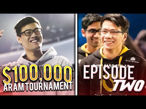 $100,000 ARAM TOURNAMENT l Episode 2 l  ft. Yassuo, WildTurtle, Scarra, & Shiphtur