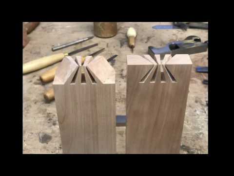 Watching this dovetail joint slide into place is so satisfying.