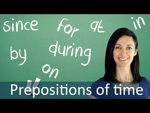 時間表現の前置詞 - 英文法とスピーキングのレッスン (Prepositions in Time Expressions - English Grammar & Speaking Lesson)