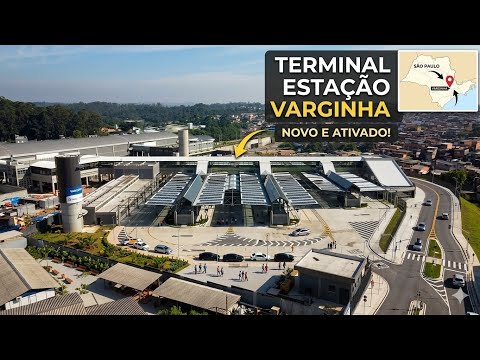 FINALMENTE! O Terminal Estação Varginha abriu as portas (Tour Completo -  Matrix BusVlog)