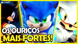 OS 10 MAIS FORTES DO UNIVERSO SONIC