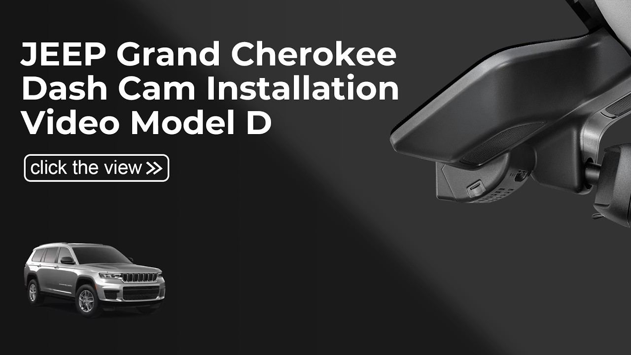  Mangoal Jeep Grand Cherokee 021M(Model D) dash camera Installation