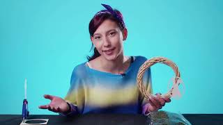 Πώς να φτιάξετε Πασχαλινό στεφάνι 