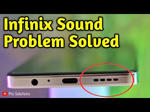 infinix mobile sound problem | infinix sound setting | infinix sound not working