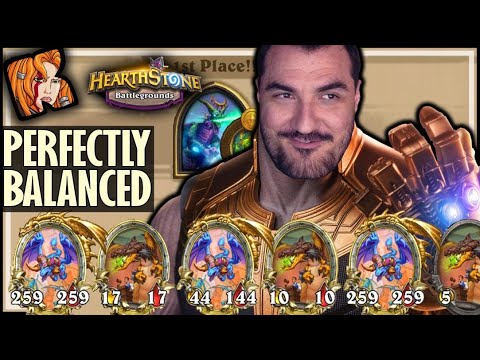 PERFECTLY BALANCED, AS ALL THINGS SHOULD BE - Hearthstone Battlegrounds
