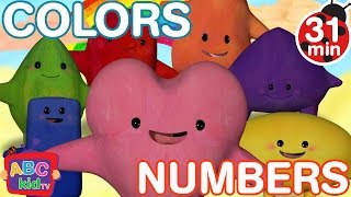 Color Song and Numbers Song | CoCoMelon Nursery Rhymes & Kids Songs