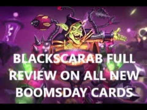 (Hearthstone) Reviewing All New Boomsday Project Cards