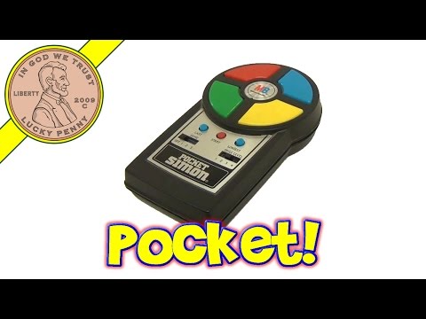 Product feature video by Lucky Penny Shop (Pocket Simon 1980 Milton Bradley editon)