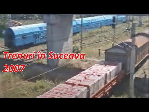 Manevra tren de marfa si Personalul 5504, Suceava Nord - Iasi, in Suceava Burdujeni [24 iunie 2007]