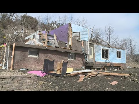 Saturday tornado in central Iowa tears apart family's home | 'Thankful that we survived'