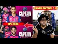 Rajasthan Royals NEW Captain 2026 IPL Sanju Samson To CSK Jaiswal Or Jurel Next Leader