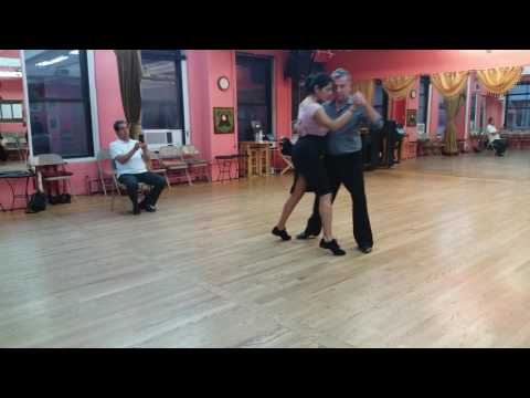 Argentine tango workshop: María Inés Bogado - turns, exercises