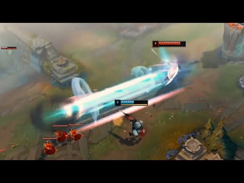 yone vs zed anime fight