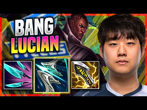 BANG PICKS LUCIAN WITH NEW ITEMS! - AF Bang Plays Lucian ADC vs Ezreal! | Challenger TV