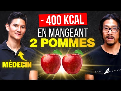 Combien Y A T Il De Calories Dans Une Pomme BRÛLER 400 KCAL/JOUR JUSTE EN MANGEANT 2 POMMES 🍎 - LES CALORIES NÉGATIVES (avis d’un médecin✅)