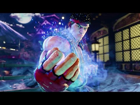 Street Fighter 5 : Ryu Controls the Dark Hadou