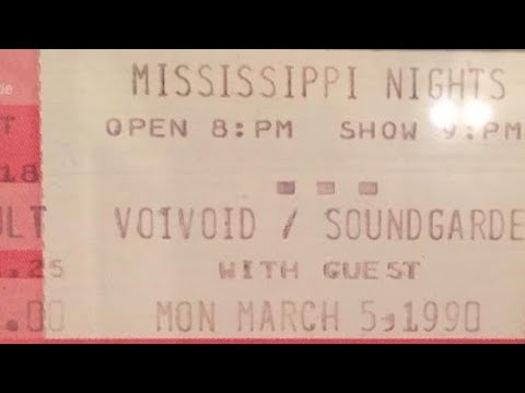 Voivod - Mississippi Nights, St-Louis, MO, USA, 5 mar 1990 FULL VIDEO LIVE CONCERT