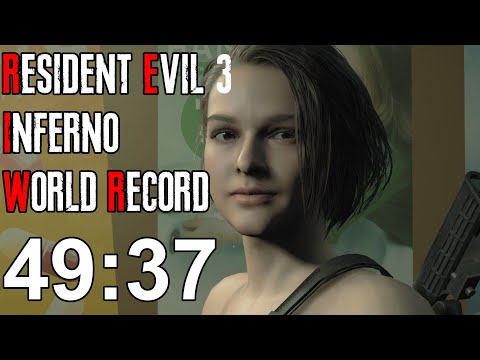Resident Evil 3 Inferno Speedrun Former World Record - 49:37