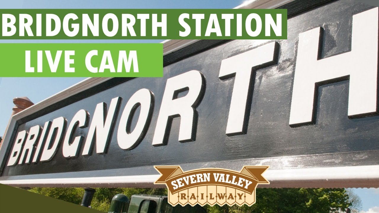 Live webcam view of Severn Valley Railway at Bridgnorth Station