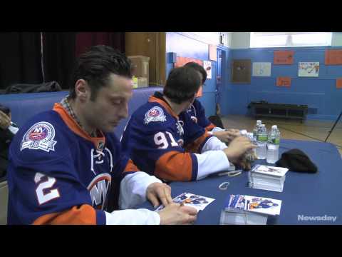 Islanders visit area schools