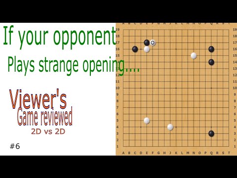 If your opponent plays strange opening (Viewer's game reviewed 2D vs 2D)