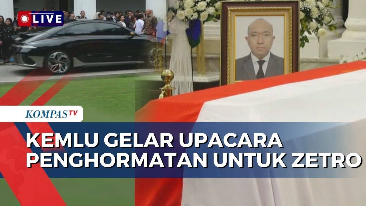 Zetro Leonardo Purba Dapat Penghormatan Negara Sebelum Dimakamkan di TPU Sari Mulya
