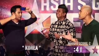 Marc & Ro go head-to-head in a game of Heads Up!