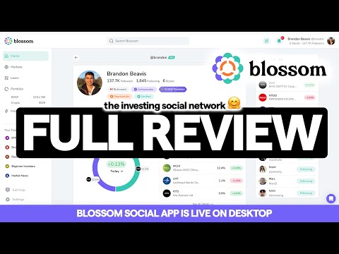 Blossom: Social Media For Investors - NEW Desktop Platform Overview