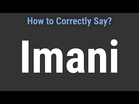 How to Pronounce Name Imani (Correctly!)