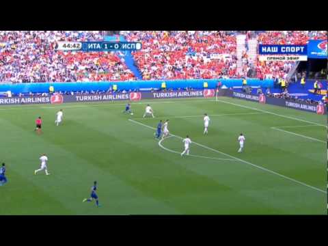 Emanuele Giaccherini ITA 1 vs SPA 0