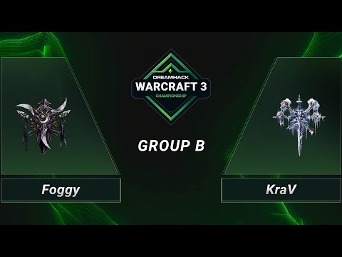 WC3 - Foggy vs. KraV - Group B - DH 2020 Regional Championship - Europe