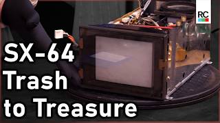 Commodore SX-64 Restoration - Keys and CRTs | Trash to Treasure (pt2)