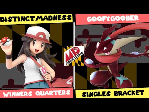 Mega Drive #87: Winners Quarters - DistinctMadness (Pokémon Trainer) Vs GoofyGoober (Greninja) SSBU