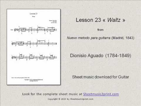 Aguado : Lesson 23 - Waltz