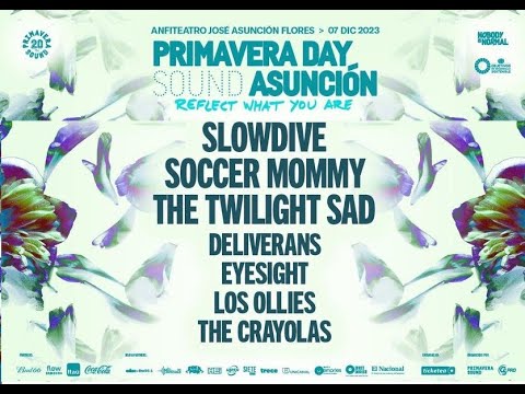 SLOWDIVE - kisses + 40 days - Asuncion Primavera Day Festival - 07.12.2023
