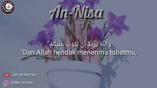 Download lagu Surah An-Nisa ayat 27-28 story wa mp3 Download lagu Surah An-Nisa ayat 27-28 story wa mp3