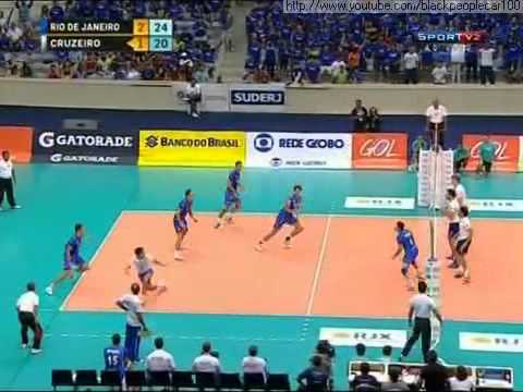 Superliga Masculina de Volei 2011/2012 - RJX Rio de Janeiro 3 x 1 Sada Cruzeiro