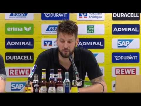 Pressekonferenz nach dem Löwen-Sieg gegen Magdeburg