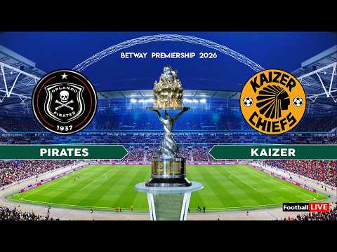 ORLANDO PIRATES vs KAIZER CHIEFS - Betway Premiership 2026 | Full Match All Goals | Simulation PES