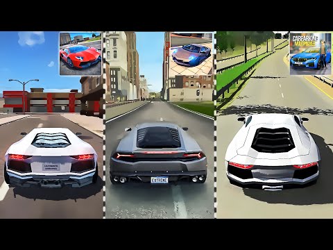Lamborghini Top Speed - Ultimate Car Driving Simulator vs Car Parking Multiplayer - Android GamePlay