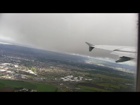 Aer Lingus Cabin View EI-EPT Takeoff at Dublin Airport